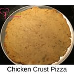 low carb bread - chicken crust pizza